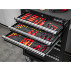 Rollcab 7 Drawer with Insulated Tool Kit 63pc TBTECOMBO2