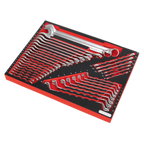 Spanner Set with Tool Tray 35pc TBTP03