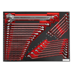 Spanner Set with Tool Tray 35pc TBTP03
