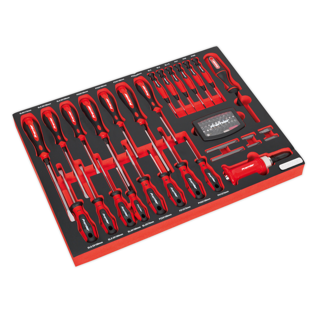 Tool Chest Combination 14 Drawer with 446pc Tool Kit - Grey TBTPCOMBO6