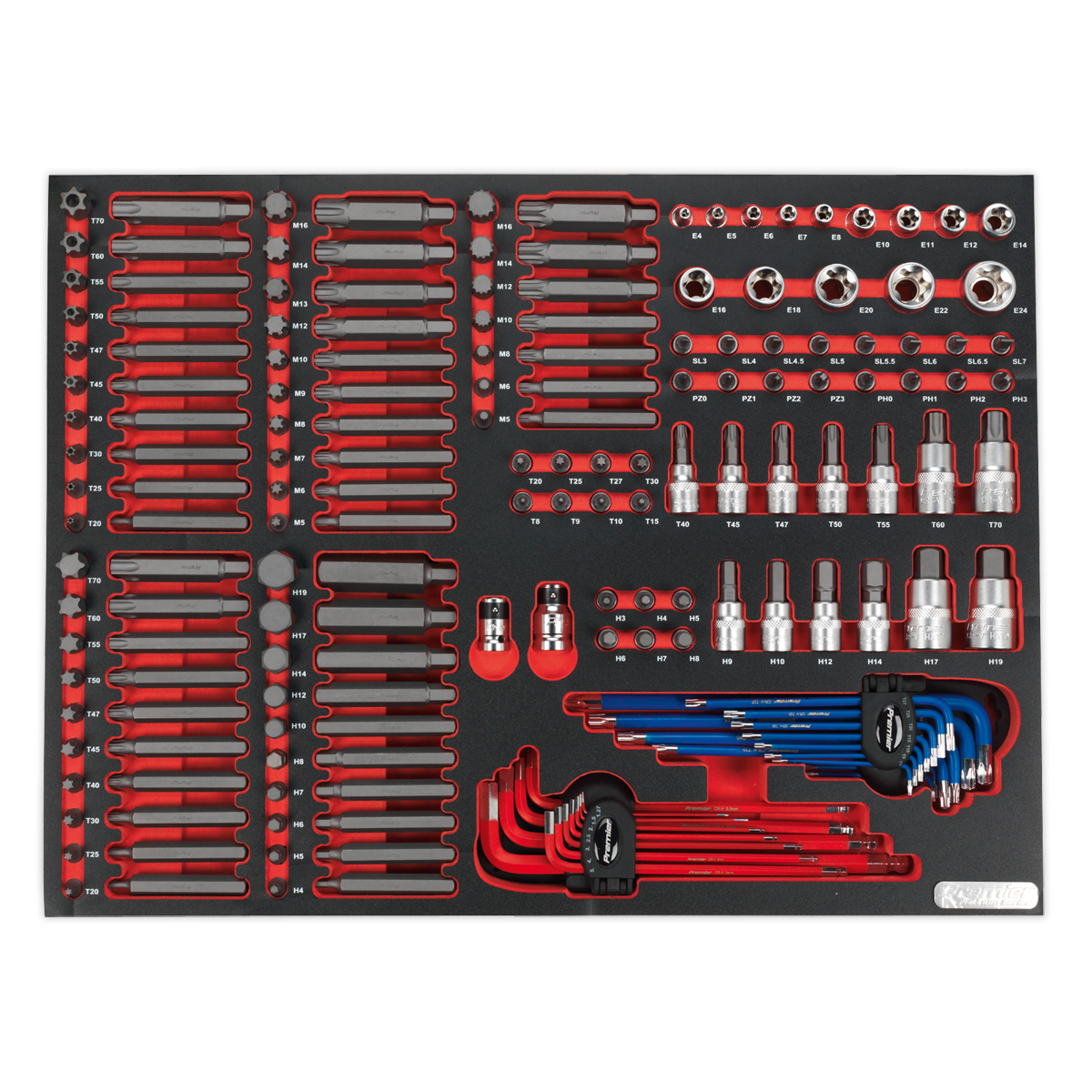 Specialised Bit & Socket Set with Tool Tray 177pc TBTP07