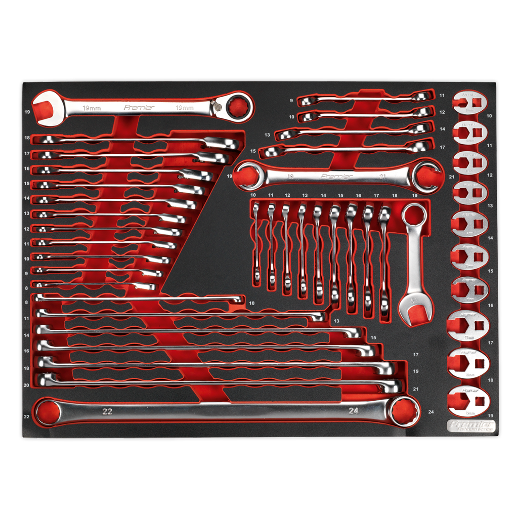 Specialised Spanner Set with Tool Tray 44pc TBTP11