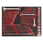 Specialised Spanner Set with Tool Tray 44pc TBTP11