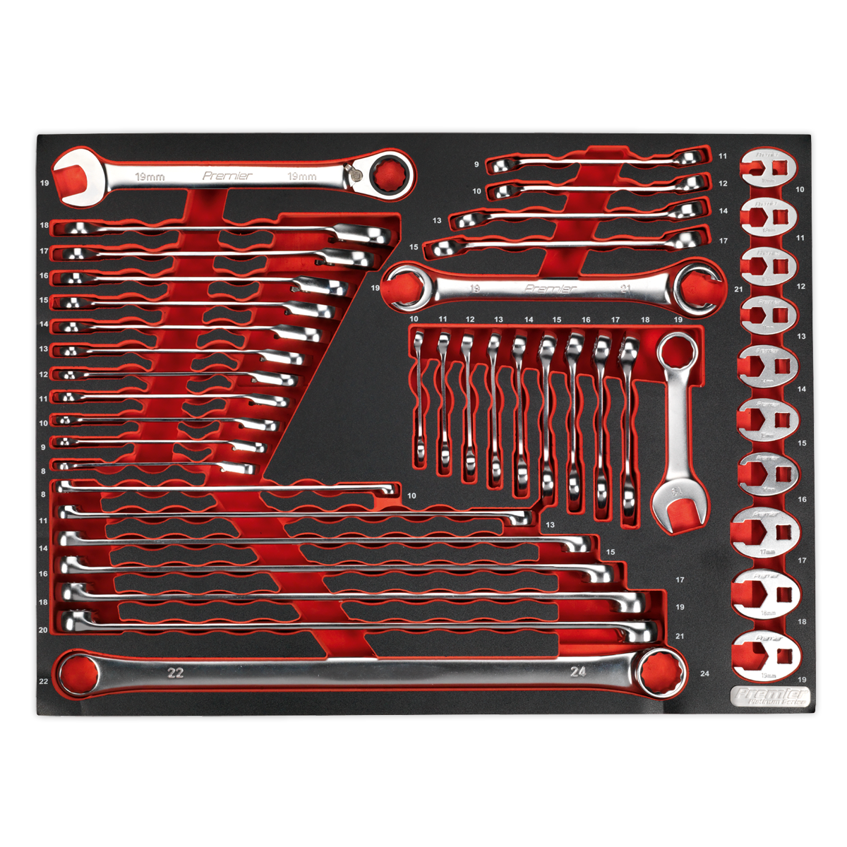 Specialised Spanner Set with Tool Tray 44pc TBTP11