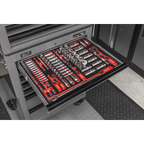 Tool Chest Combination 14 Drawer with 446pc Tool Kit - Grey TBTPCOMBO6