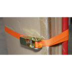 Self-Securing Ratchet Straps 25mm x 4.5m 500kg Breaking Strength - Pair TD05045E