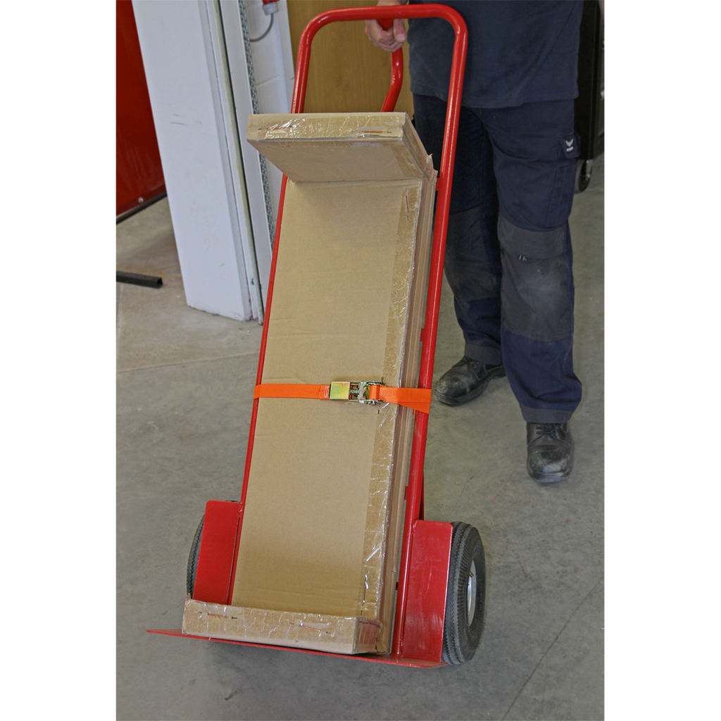 Self-Securing Ratchet Straps 25mm x 4.5m 500kg Breaking Strength - Pair TD05045E
