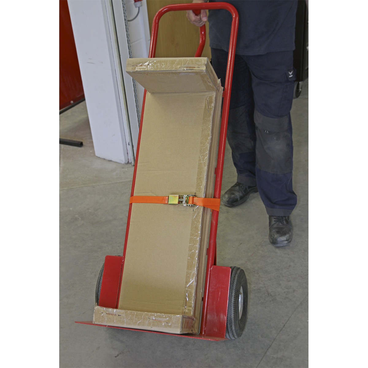 Self-Securing Ratchet Straps 25mm x 4.5m 500kg Breaking Strength - Pair TD05045E