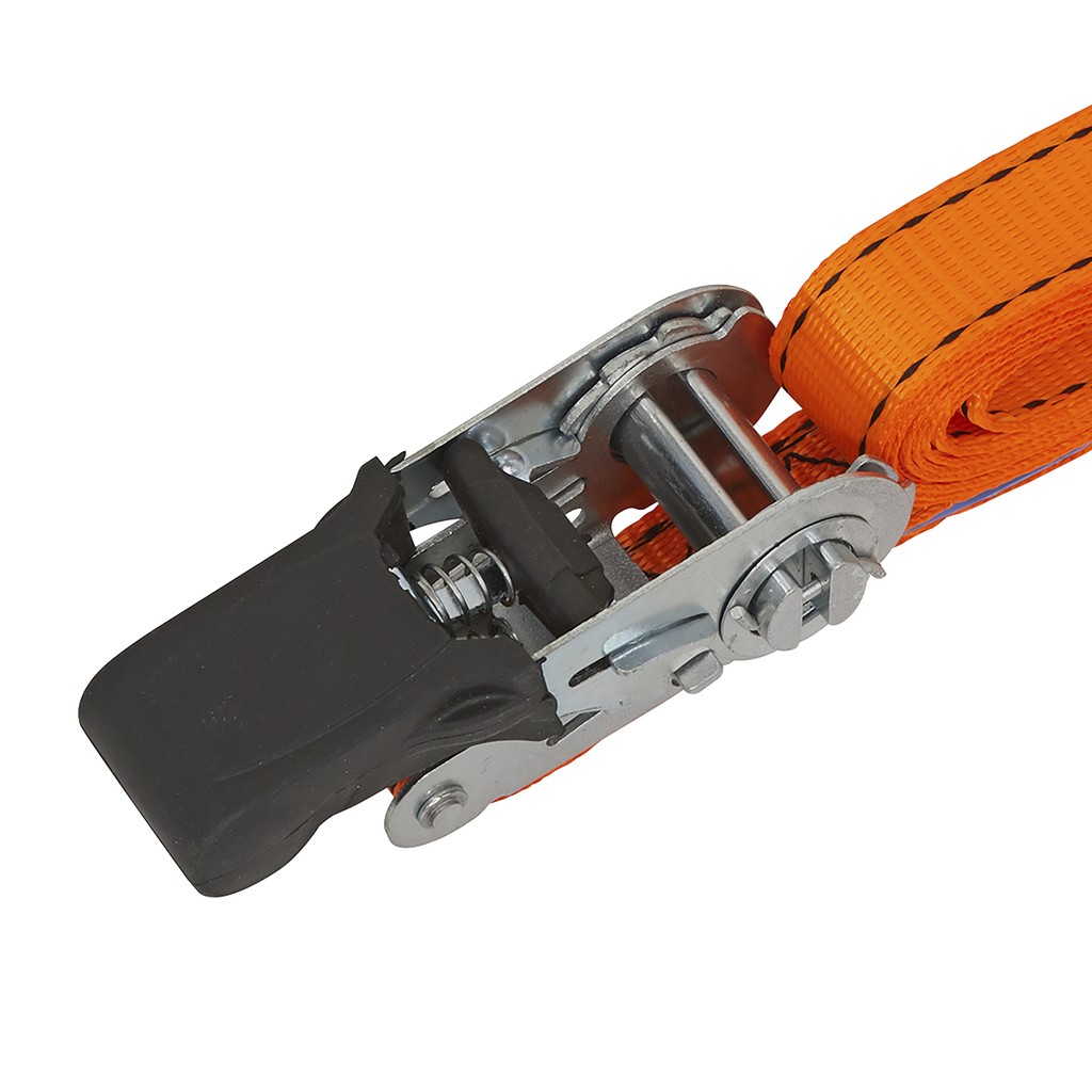 Ratchet Strap Polyester Webbing with Corner Protector 25mm x 5m 600kg Breaking Strength TD0635E