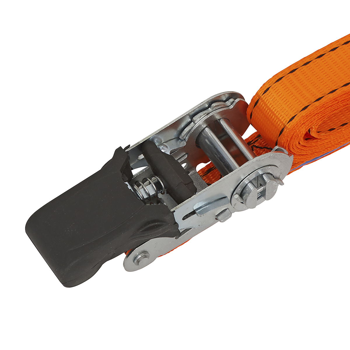 Ratchet Strap Polyester Webbing with Corner Protector 25mm x 5m 600kg Breaking Strength TD0635E