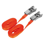 Self-Securing Ratchet Straps 25mm x 4.5m 800kg Breaking Strength - Pair TD08045E