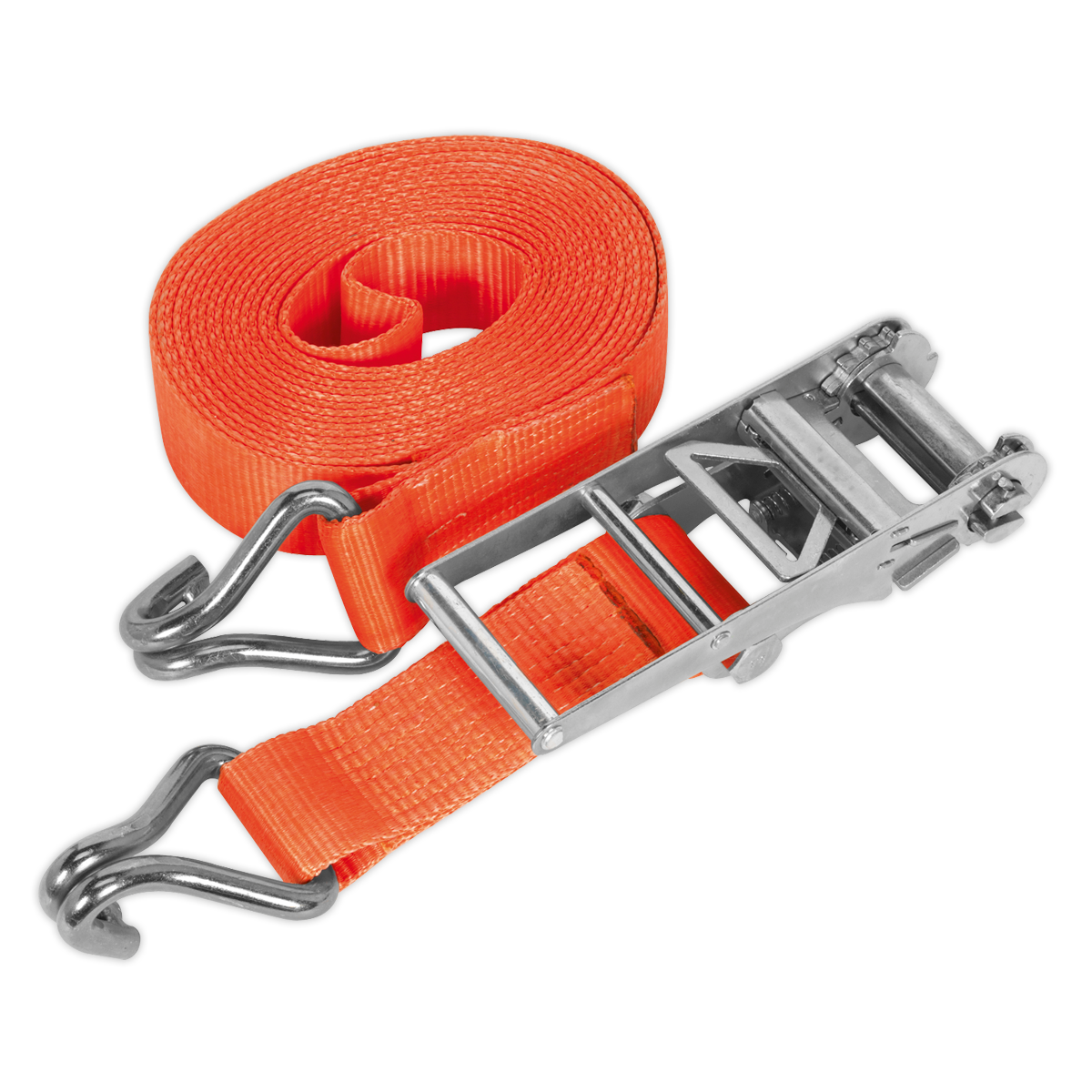 Ratchet Strap Polyester Webbing 75mm x 12m 10000kg Breaking Strength TD10012J