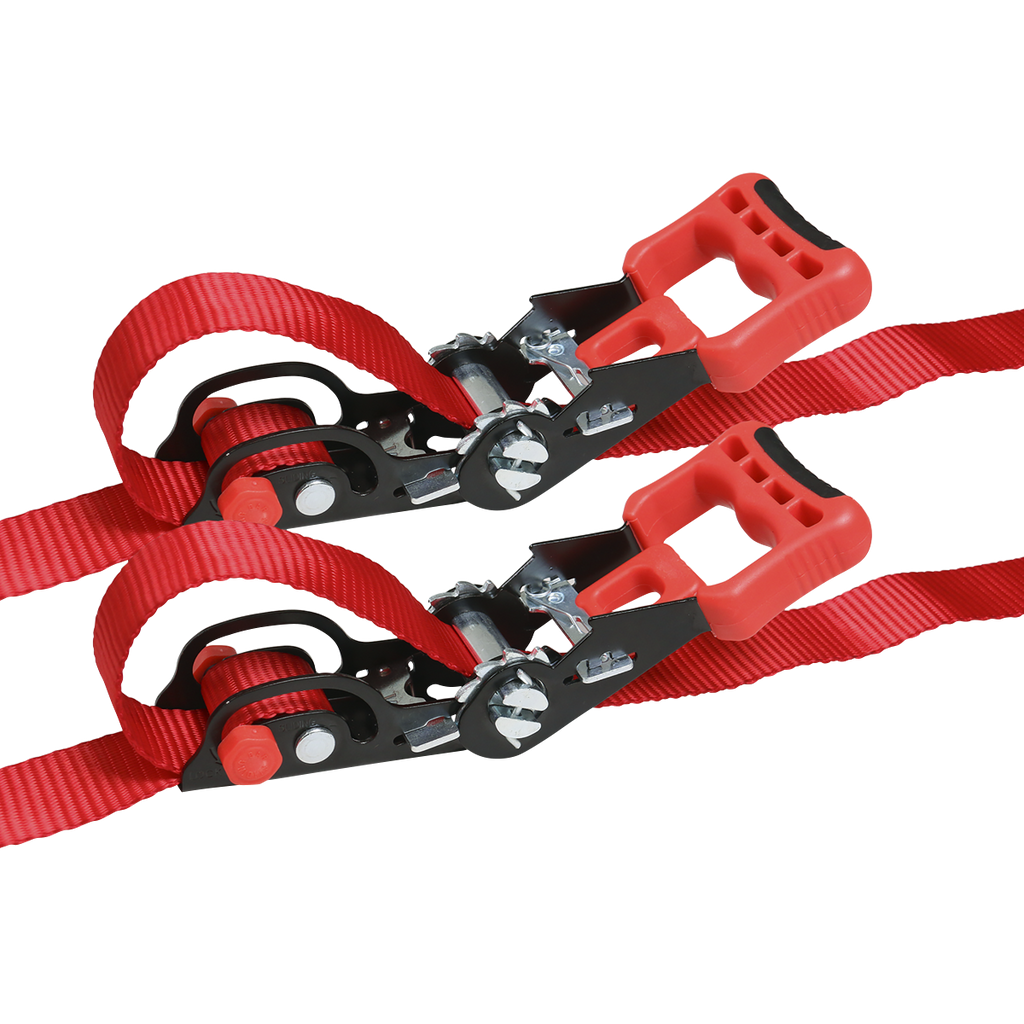 Slide Ratchet Strap Polyester Webbing with S-Hooks 32mm x 3m 1200kg Breaking Strength TD1202SR