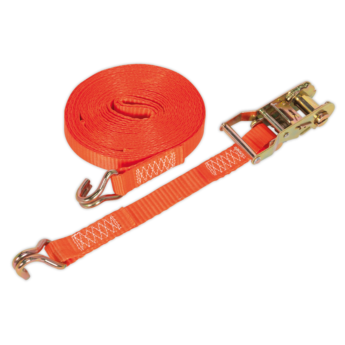 Ratchet Strap Polyester Webbing 25mm x 8m 1500kg Breaking Strength TD1508J