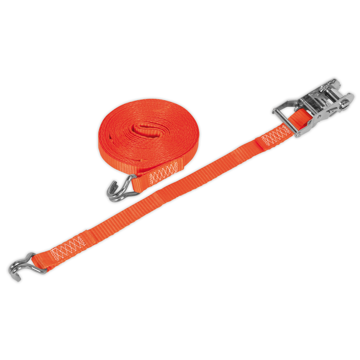 Ratchet Strap Polyester Webbing 25mm x 10m 1500kg Breaking Strength TD1510J