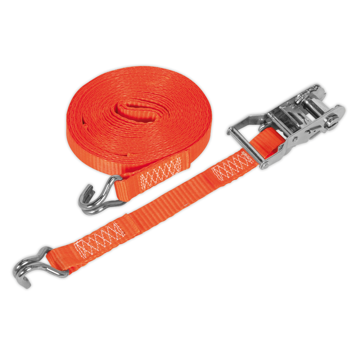 Ratchet Strap Polyester Webbing 25mm x 10m 1500kg Breaking Strength TD1510J