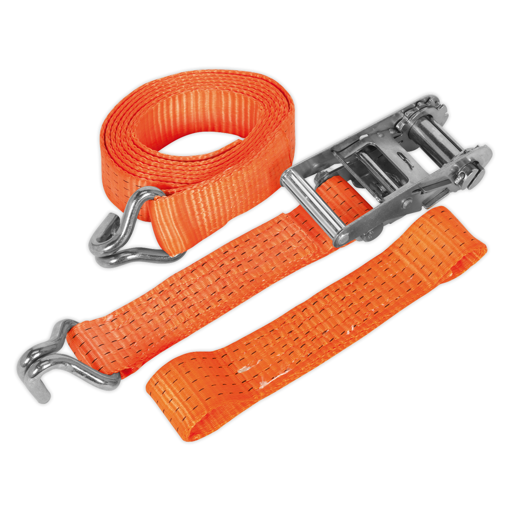 Alloy Wheel Car Transporter Ratchet Strap 50mm x 3m 5000kg Breaking Strength TDRWA