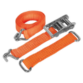 Steel Wheel Car Transporter Ratchet Strap 50mm x 3m 4500kg Breaking Strength TDRWS