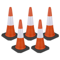 Traffic Cone 75cm - Pack of 5 TFC05