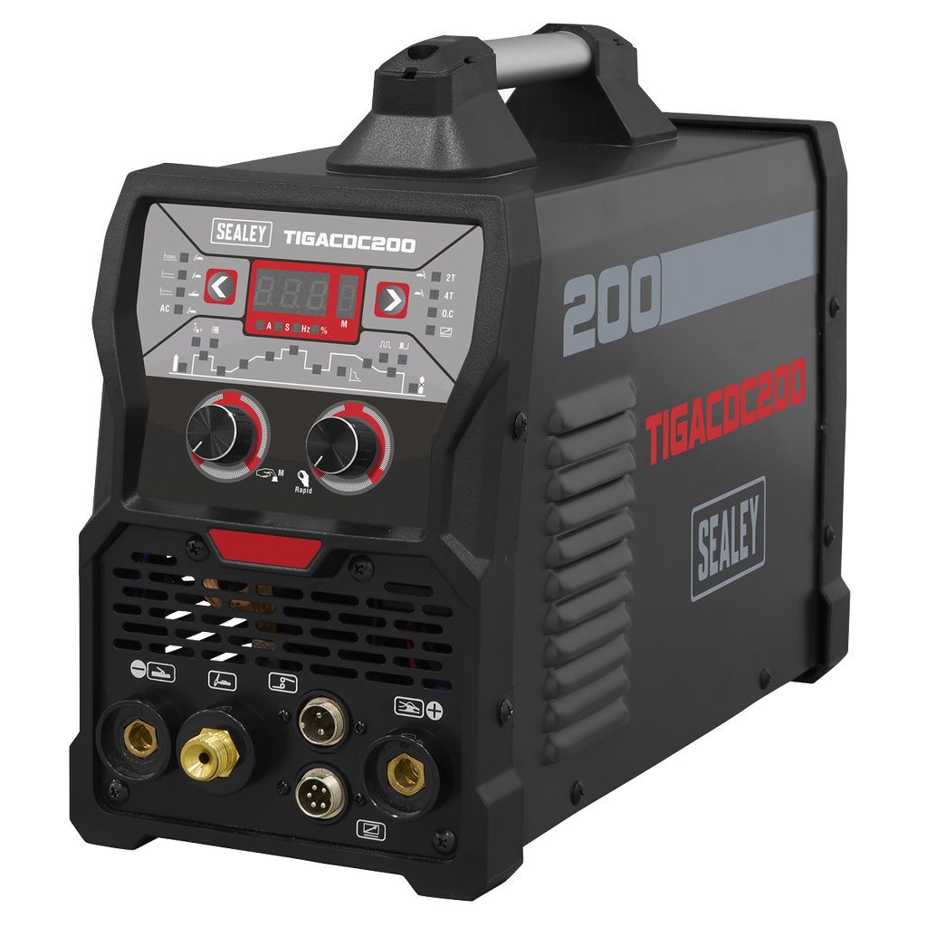 TIG/MMA AC/DC Pulse Inverter Welder 200A/230V TIGACDC200