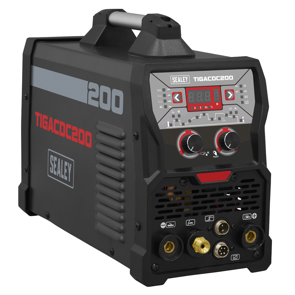 TIG/MMA AC/DC Pulse Inverter Welder 200A/230V TIGACDC200