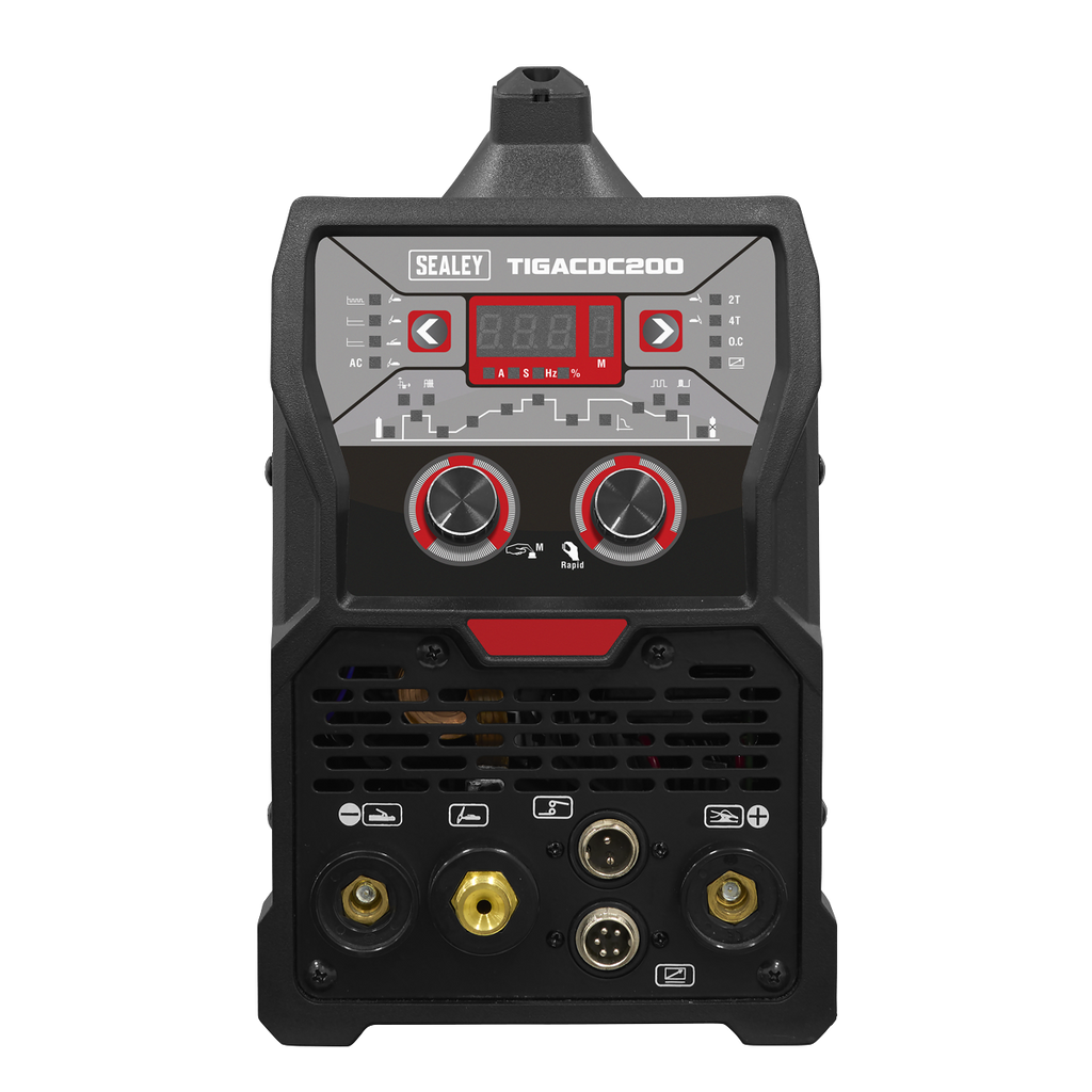 TIG/MMA AC/DC Pulse Inverter Welder 200A/230V TIGACDC200