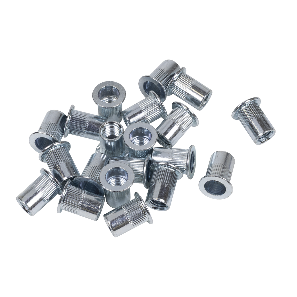 Splined Threaded Insert (Rivet Nut ) M12 - 25pcs TISM12