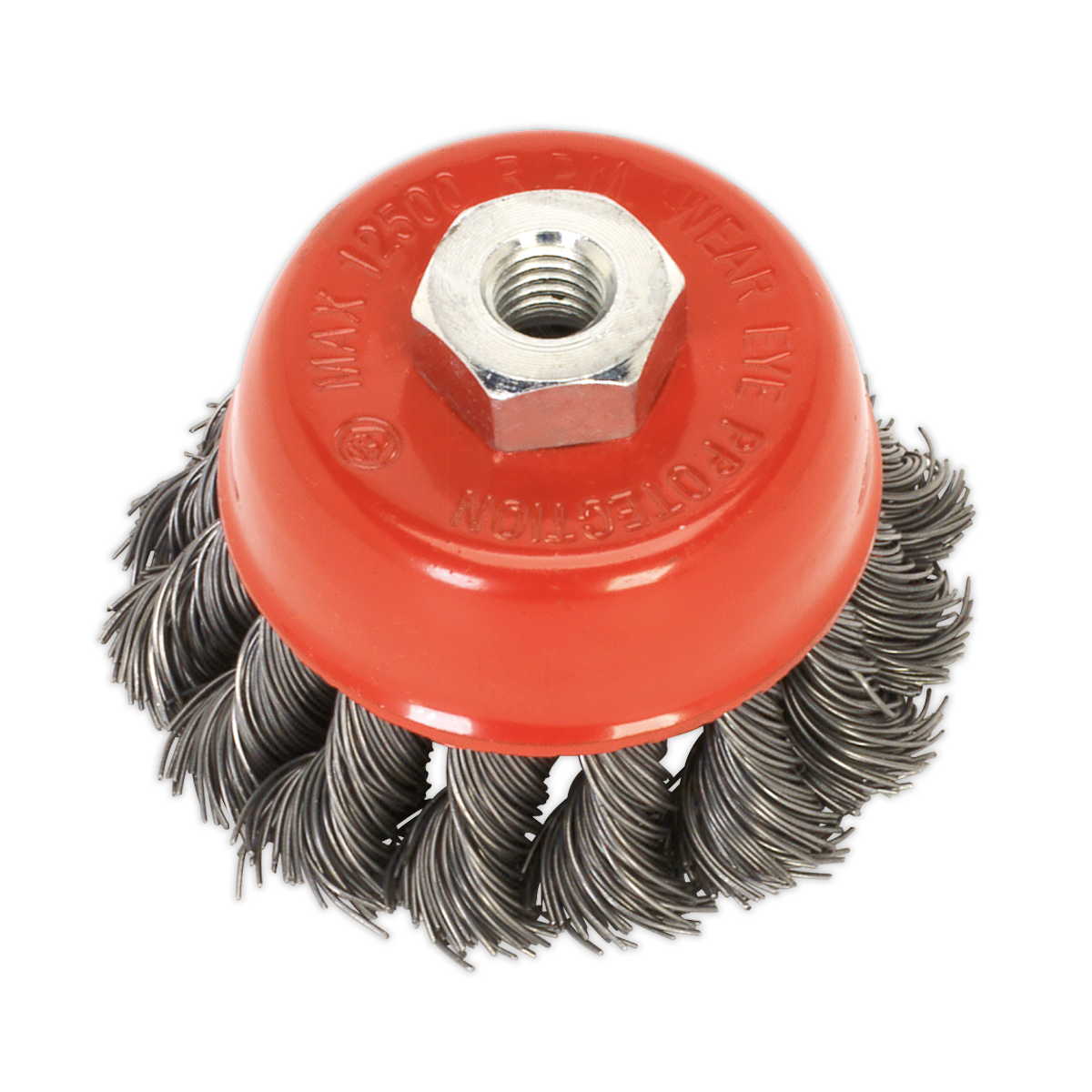 65mm Twist Knot Wire Cup Brush M14 x 2mm TKCB651