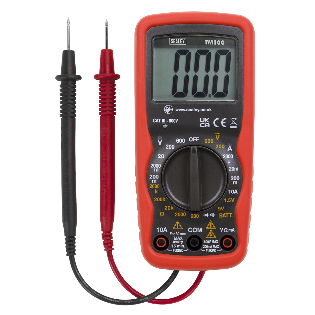 6-Function Professional Digital Multimeter TM100