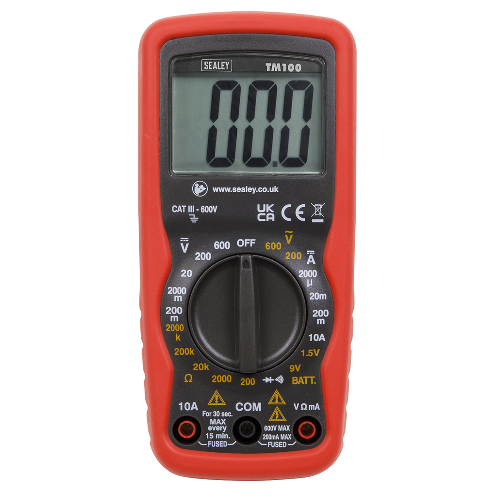 6-Function Professional Digital Multimeter TM100
