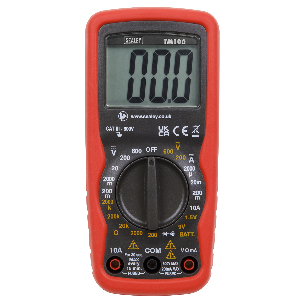 6-Function Professional Digital Multimeter TM100
