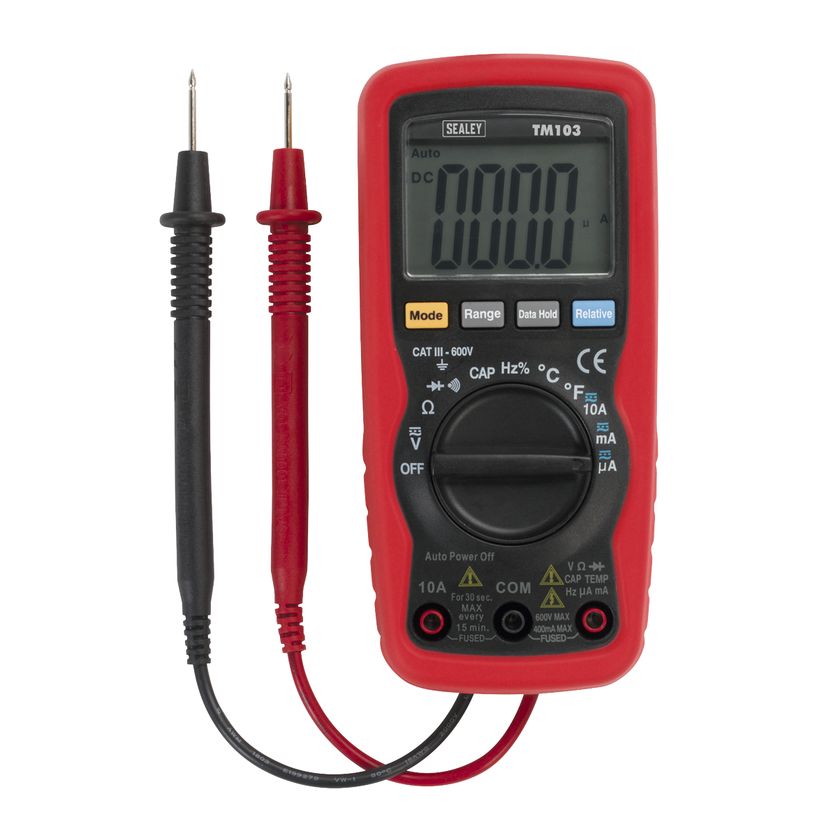 11-Function Professional Auto-Ranging Digital Multimeter TM103