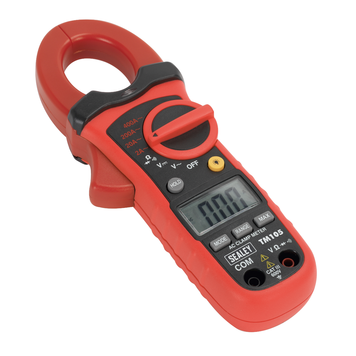 6-Function Professional Auto-Ranging Digital Clamp Meter NCVD TM105