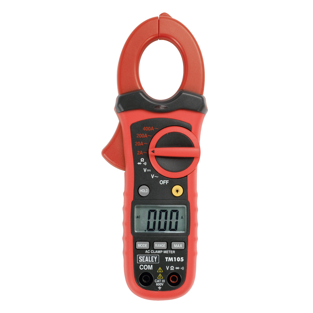 6-Function Professional Auto-Ranging Digital Clamp Meter NCVD TM105