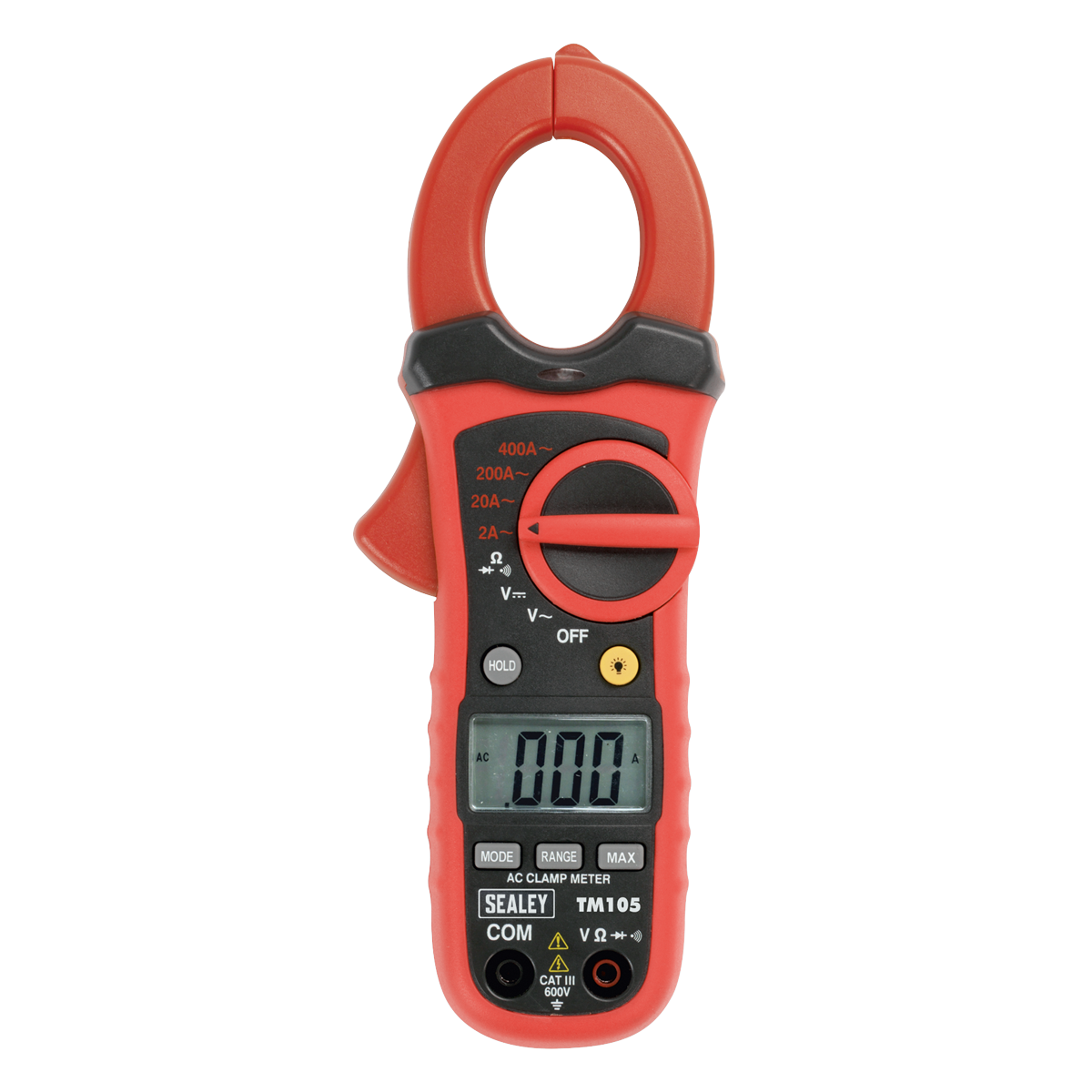 6-Function Professional Auto-Ranging Digital Clamp Meter NCVD TM105