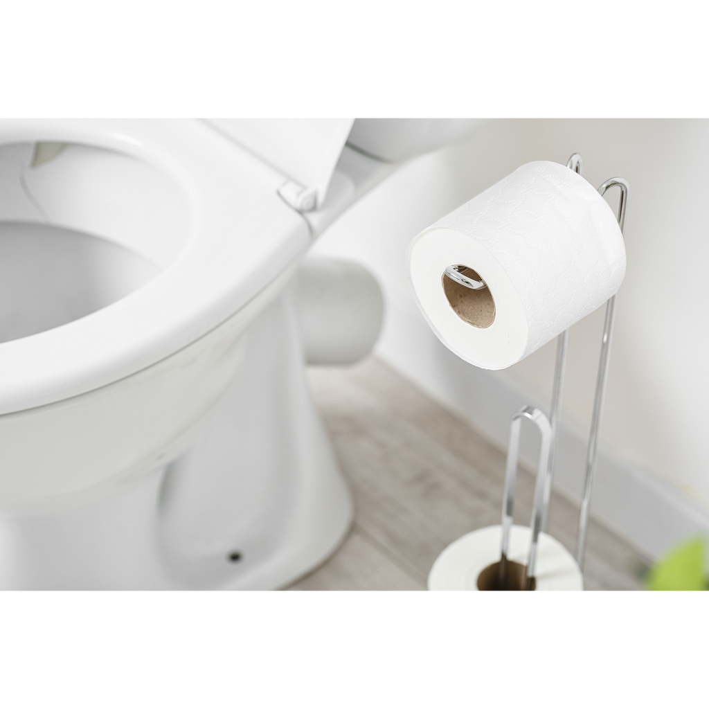 Plain White Toilet Roll - Pack of 4 x 10 (40 Rolls) TOL40