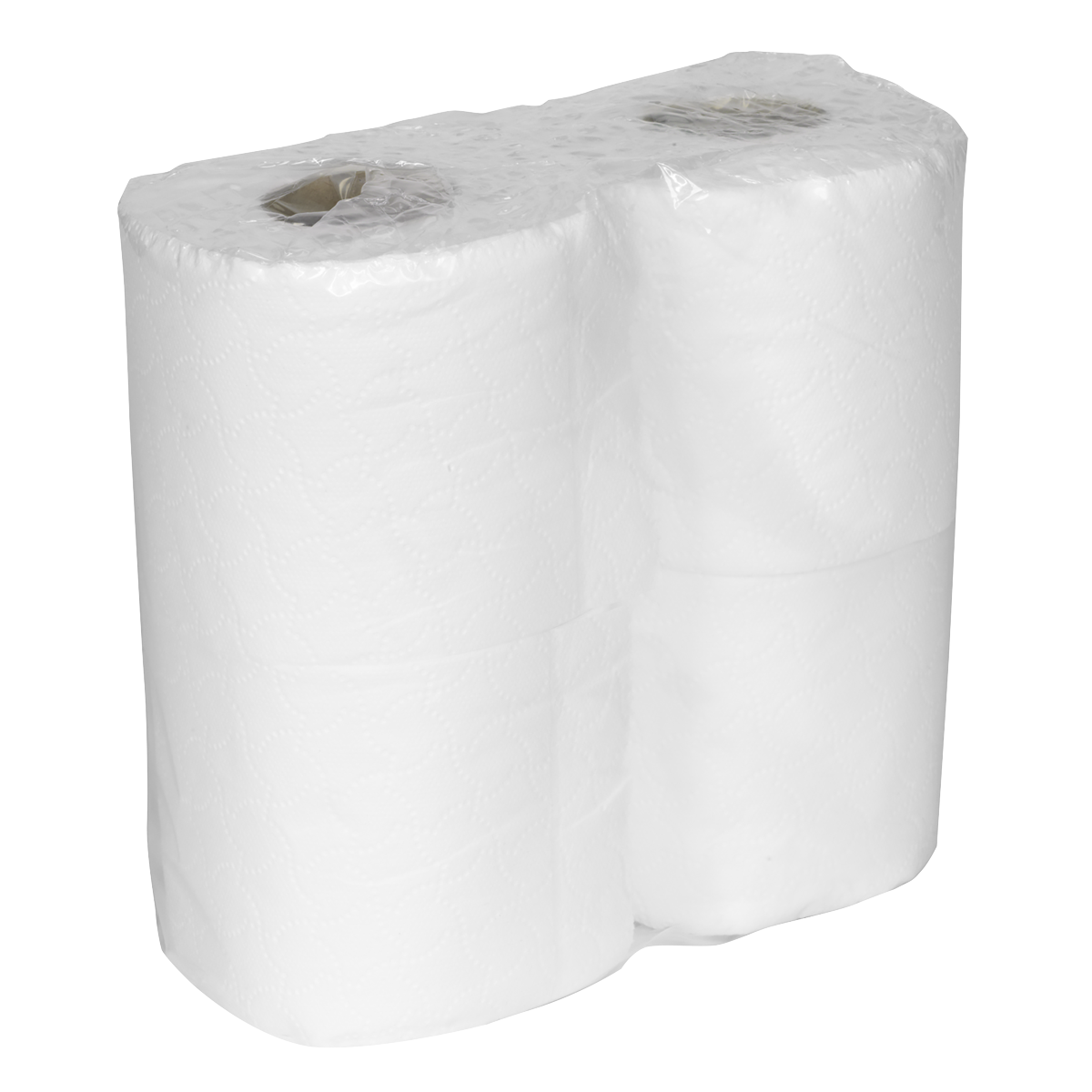 Plain White Toilet Roll - Pack of 4 x 10 (40 Rolls) TOL40