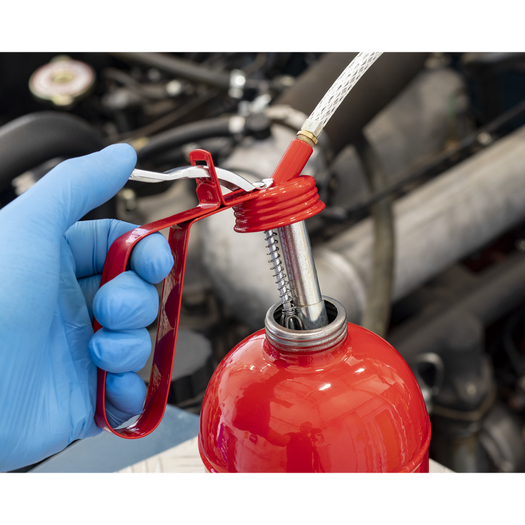 Metal Oil Can with Flexible Spout 1000ml TP1000