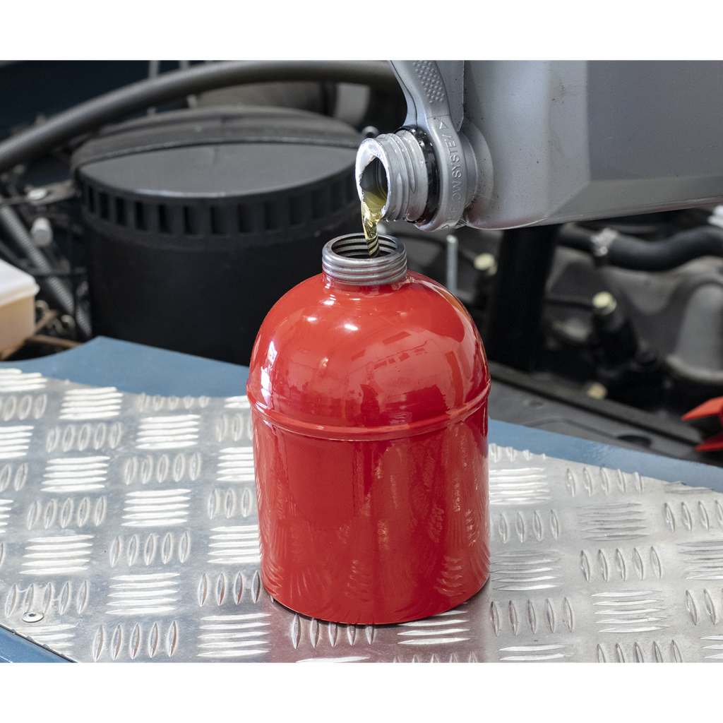 Metal Oil Can with Flexible Spout 1000ml TP1000