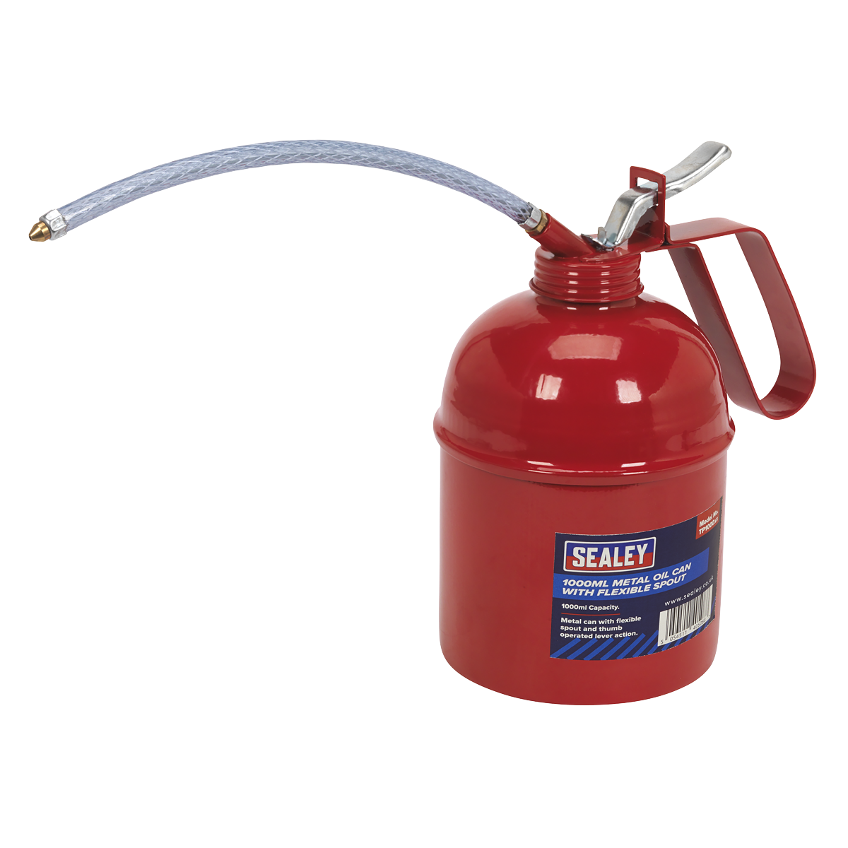 Metal Oil Can with Flexible Spout 1000ml TP1000