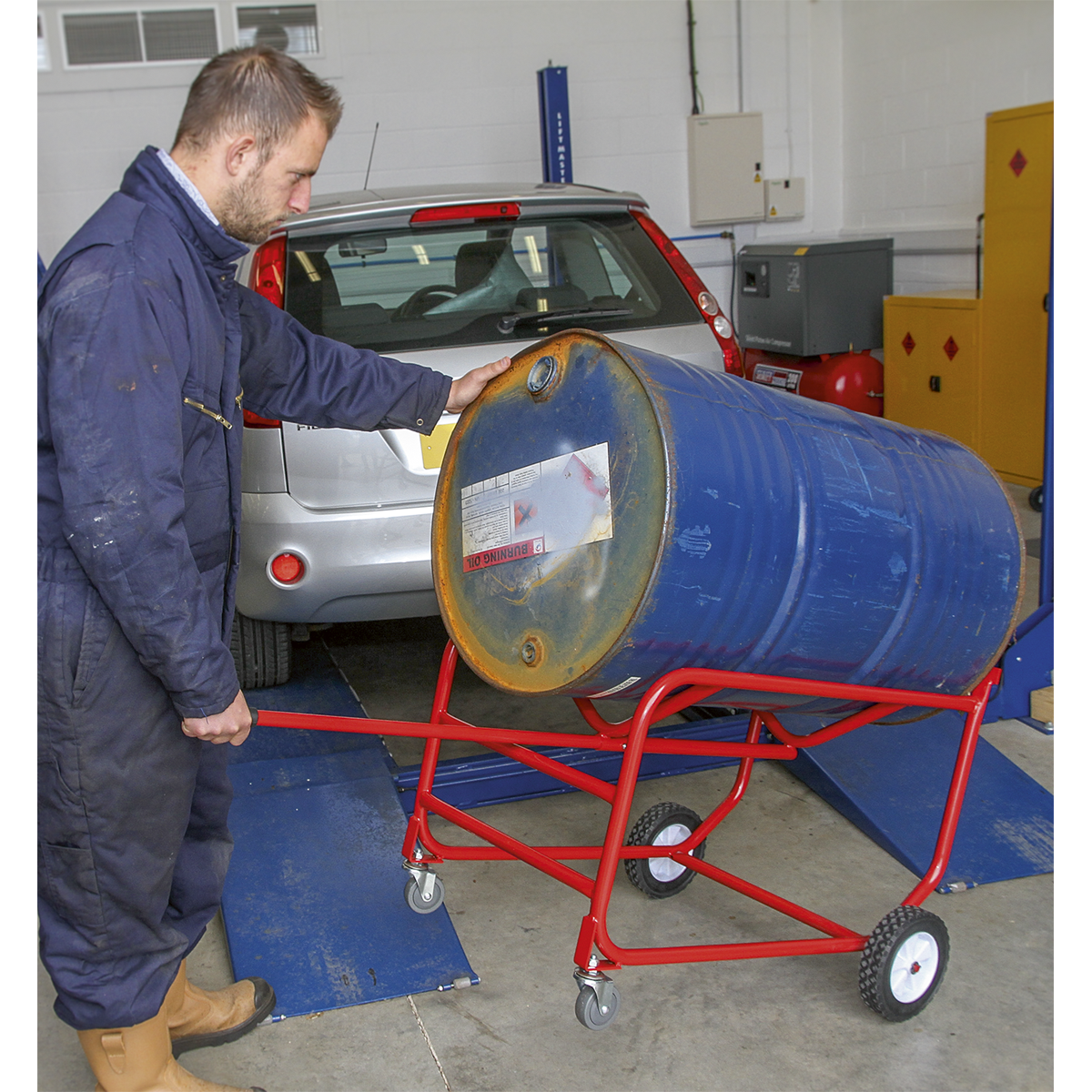 Mobile Drum Stillage 205L/48gal TP112