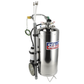 Air Operated Stainless Steel Fuel Drainer 40L TP200S