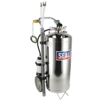 Air Operated Stainless Steel Fuel Drainer 40L TP200S