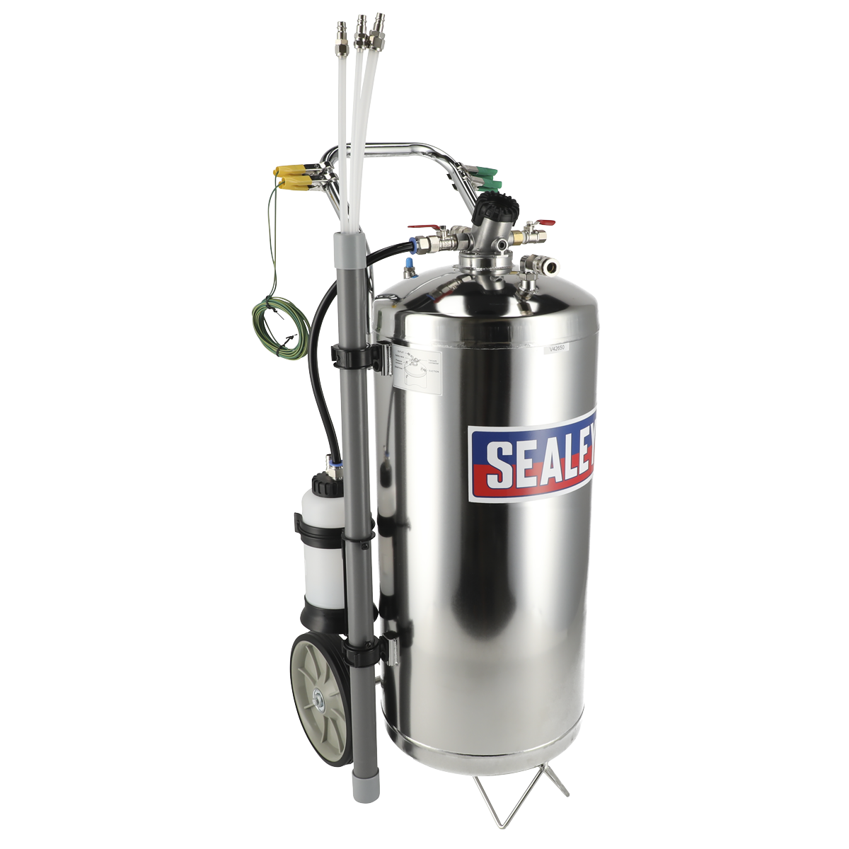 Air Operated Stainless Steel Fuel Drainer 40L TP200S