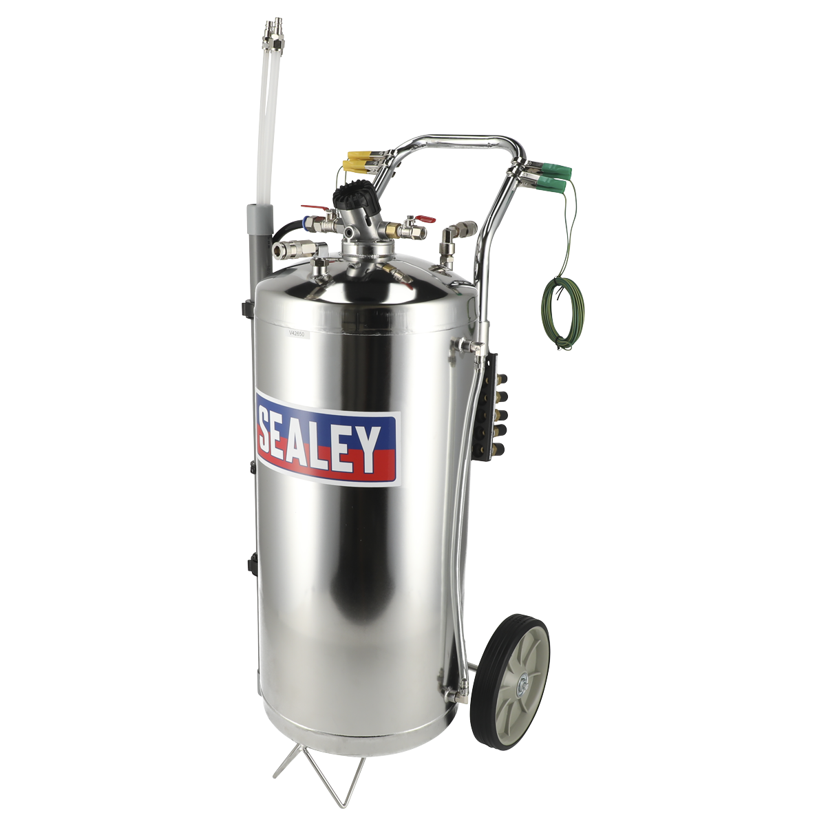 Air Operated Stainless Steel Fuel Drainer 40L TP200S
