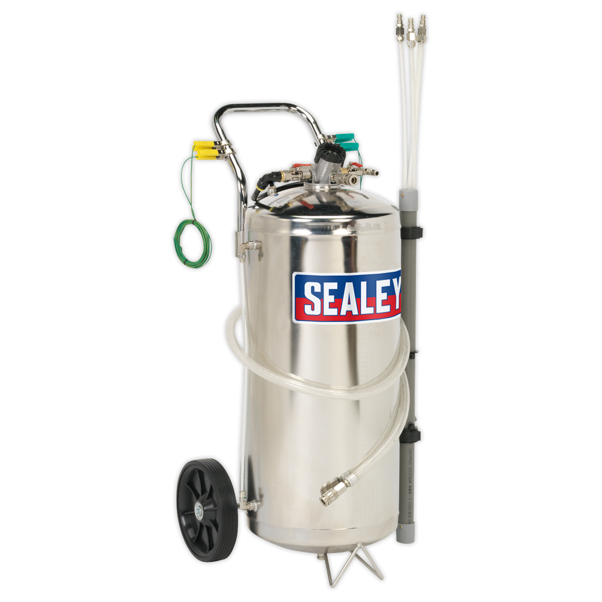 Air Operated Stainless Steel Fuel Drainer 40L TP200S