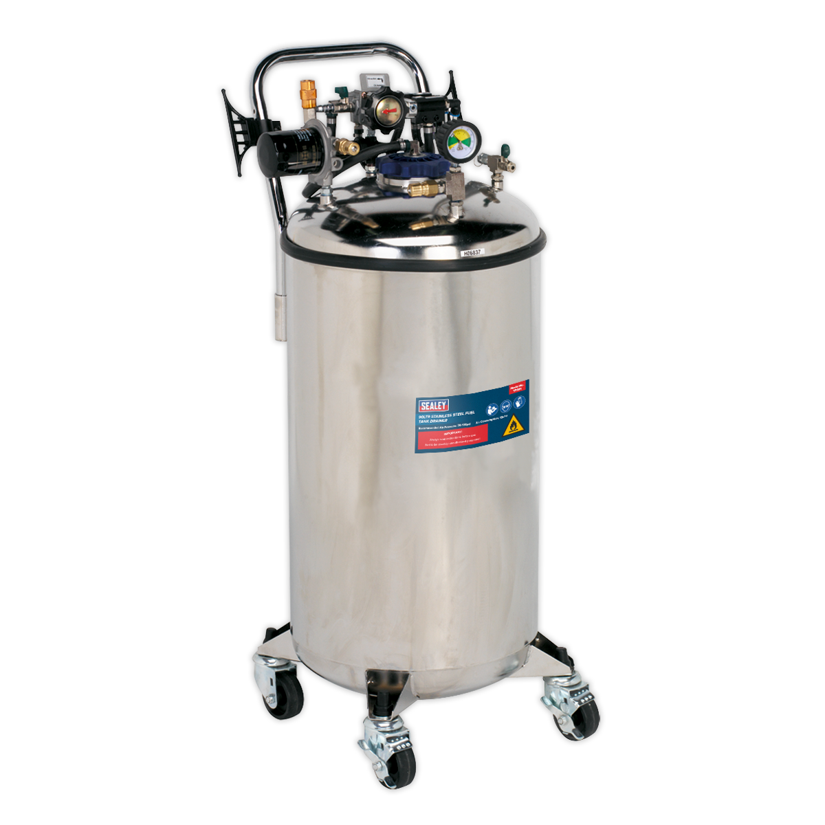 Stainless Steel Fuel Tank Drainer 90L TP201