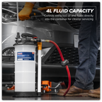 Manual/Air Vacuum Oil & Fluid Extractor Pump 4L TP6900