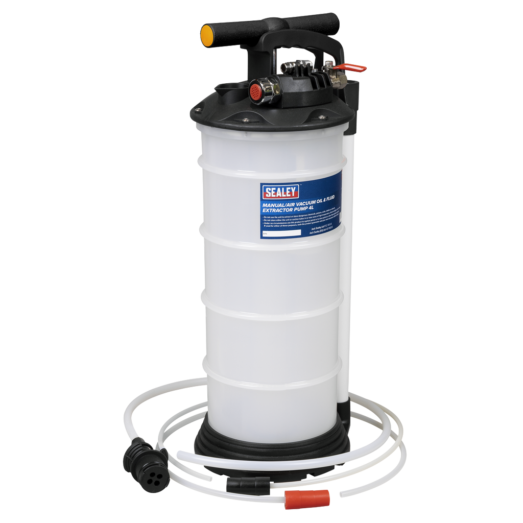 Manual/Air Vacuum Oil & Fluid Extractor Pump 4L TP6900