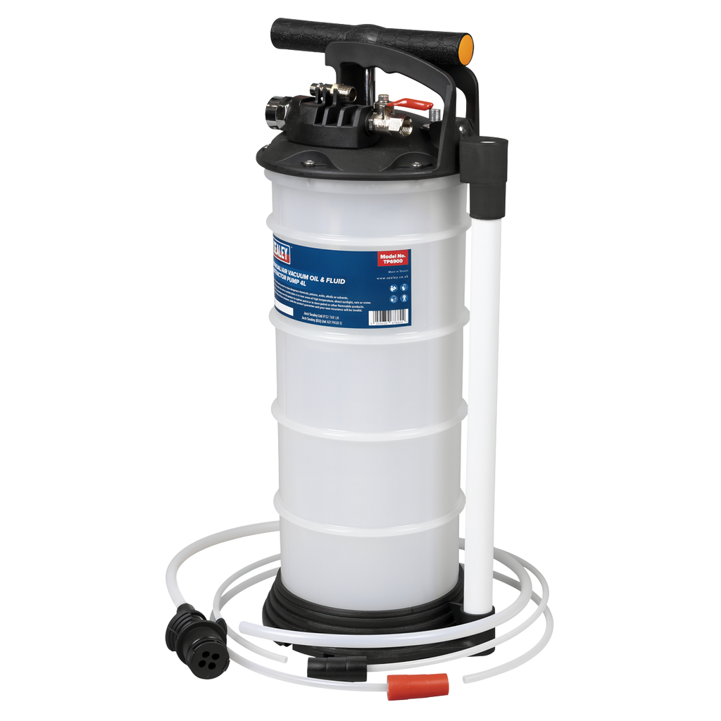 Manual/Air Vacuum Oil & Fluid Extractor Pump 4L TP6900